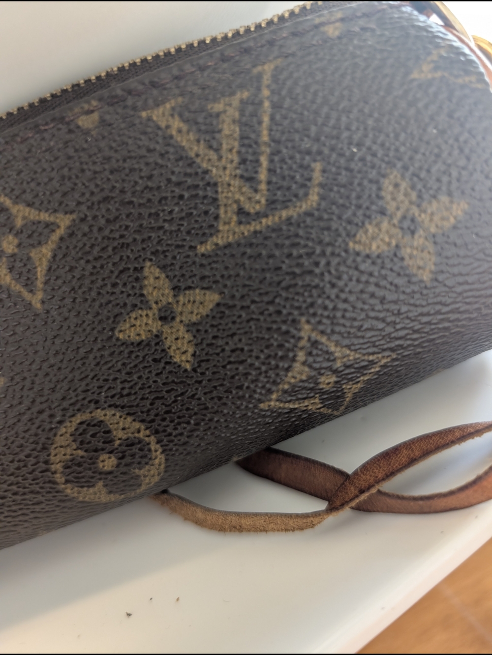 💯 AUTHENTIC LOUIS VUITTON Brown Monogram Mini Papillon Shoulder Bag ♥️ - Picture 3 of 8